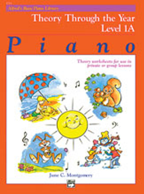 Alfred's Basic Piano Course: Theory Through the Year Book 1A [Alf:00-5759]