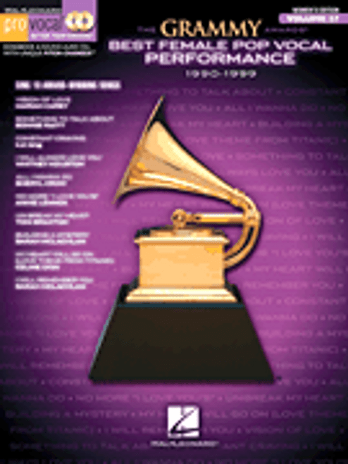 Grammy Awards Best Female Pop Vocal Performance 1990-1999 - Pro Vocal Women's Vol. 57 [HL:740446]