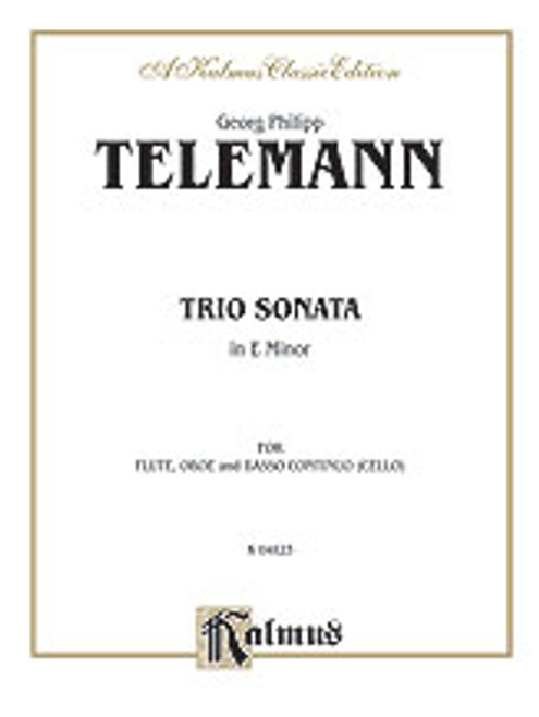 Trio Sonata in E Minor [Alf:00-K04823]