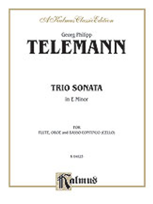 Telemann, Trio Sonata in E Minor [Alf:00-K04823]