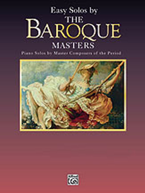 Masters Series: Easy Solos by the Baroque Masters [Alf:00-EL9702]