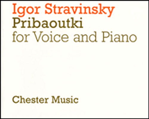 Igor Stravinsky: Pribaoutki Chansons (Soprano/Piano Reduction) [HL:14031755]