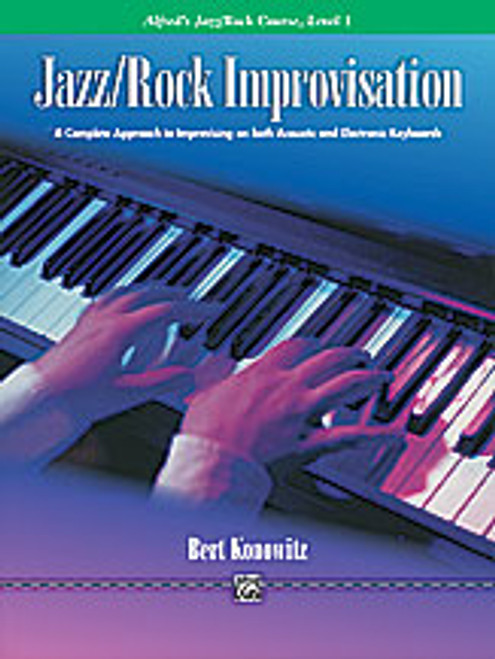 Konowitz, Alfred's Basic Jazz/Rock Course: Improvisation, Level 1 [Alf:00-11741]