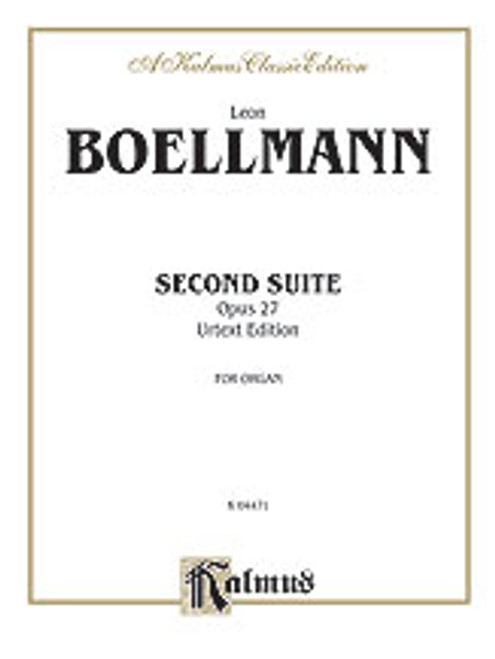 Boellmann, Second Suite, Op. 27 (Urtext) [Alf:00-K04471]