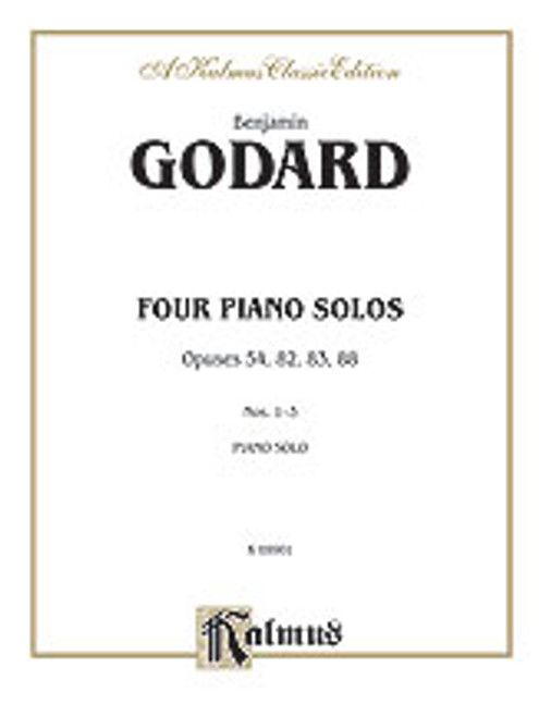 Godard, Four Piano Solos (Mazurka, Op. 54; Renouveau, Op. 82; Au Matin, Op. 83; Fifth Valse, Op. 88) [Alf:00-K09901]