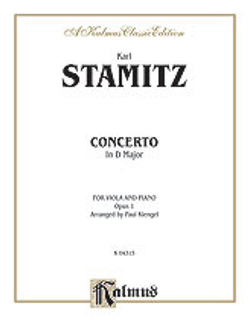 Stamitz, Concerto in D Major, Op. 1 [Alf:00-K04315]