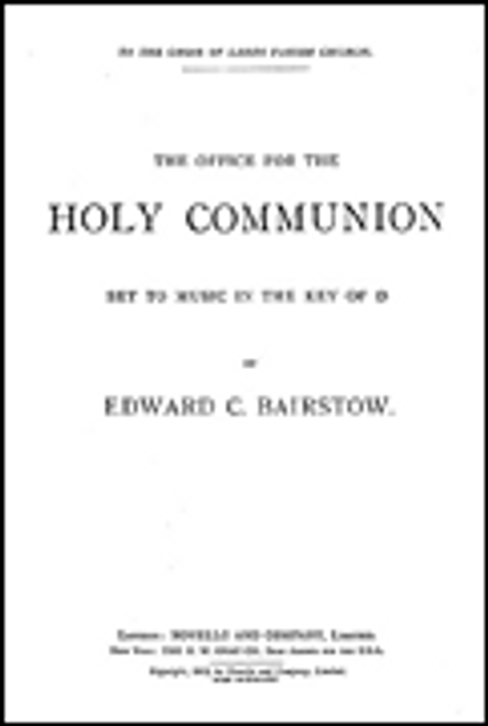 The Office for the Holy Communion [HL:14002454]