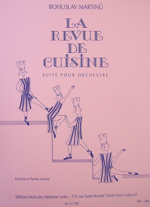 Martinu, Revue De Cuisine [Led:AL17700]