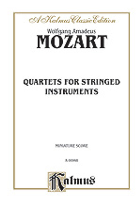 Mozart, Sixteen Easy String Quartets, K. 155, 156, 157, 158, 159