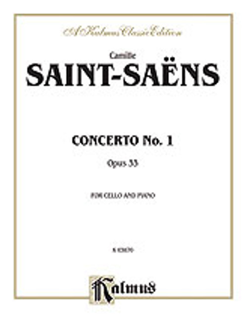 Saint-Saens, Cello Concerto No. 1, Op. 33 [Alf:00-K03870]