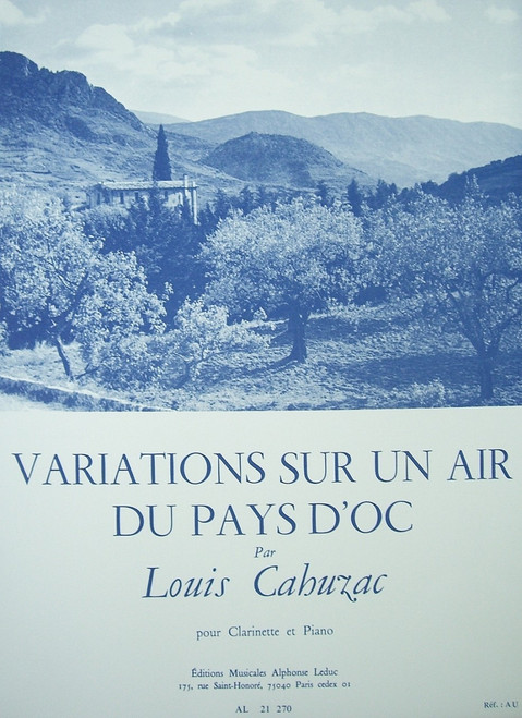 Cahuzac, Variations Sur Un Air Du Pays [Led:AL21270]