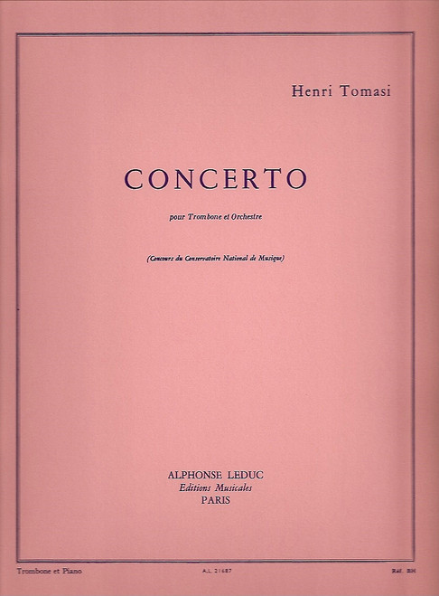 Tomasi, Concerto(Trombone Orchestre) [Led:AL21687]
