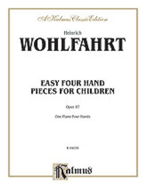 Wohlfahrt, Easy Four Hand Pieces for Children, Op. 87  [Alf:00-K04039]