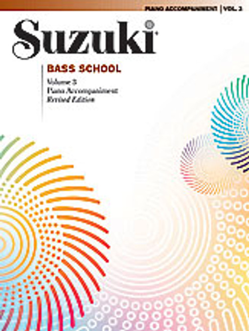 Suzuki Bass School Piano Acc., Volume 3 [Alf:00-0377S]