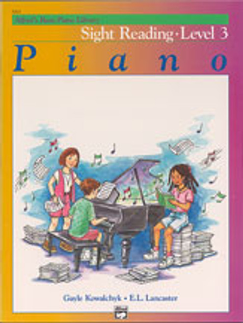 Alfred's Basic Piano Course: Sight Reading Book 3 [Alf:00-5763]