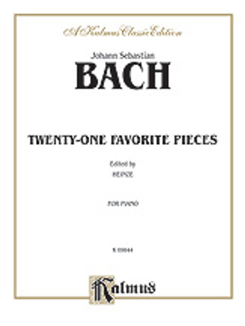 Bach, J.S. - Twenty-one Favorite Pieces [Alf:00-K09844]