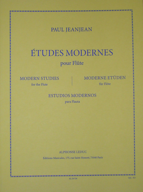 Jeanjean, Etudes Modernes [Led:AL24726]