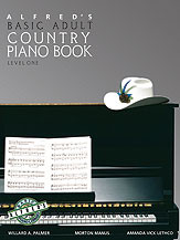 Alfred's Basic Adult Piano Course: Country Songbook, Book 1 [Alf:00-2506]