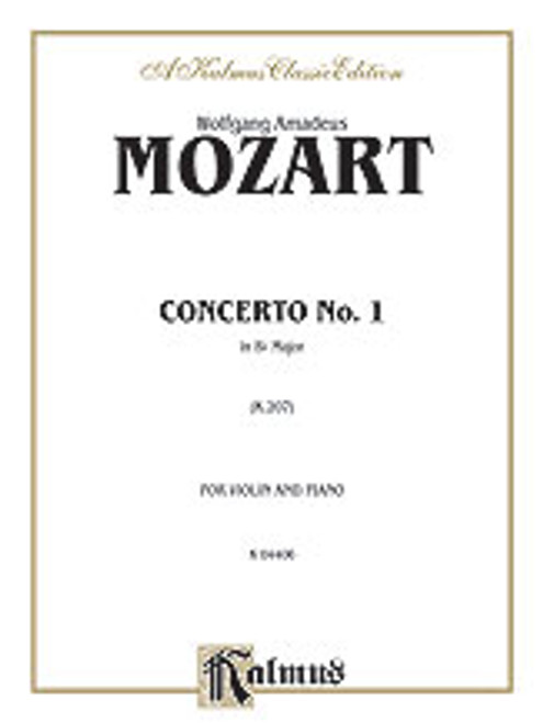 Mozart, Violin Concerto No. 1, K. 207 [Alf:00-K04406]