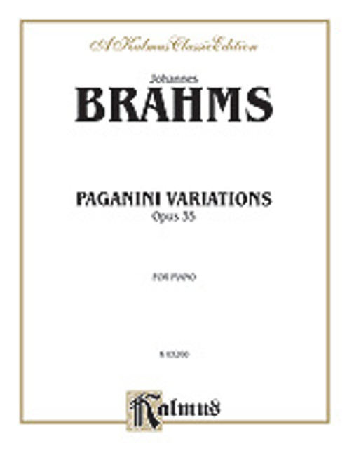 Brahms, Paganini Variations (Complete) [Alf:00-K03260]