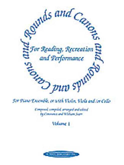 Rounds and Canons for Reading, Recreation and Performance, Piano Ensemble, Volume 1 [Alf:00-0983]