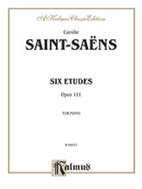 Saint-Saens, Six Etudes, Op. 111 [Alf:00-K09557]