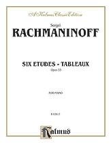 Etudes Tableaux, Opus 33 [Alf:00-K03817]