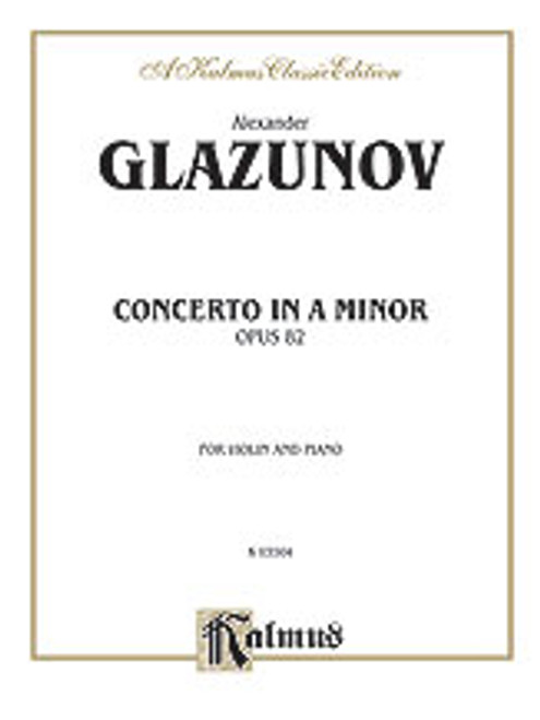 Glazunov, Concerto in A Minor, Op. 82 [Alf:00-K03504]