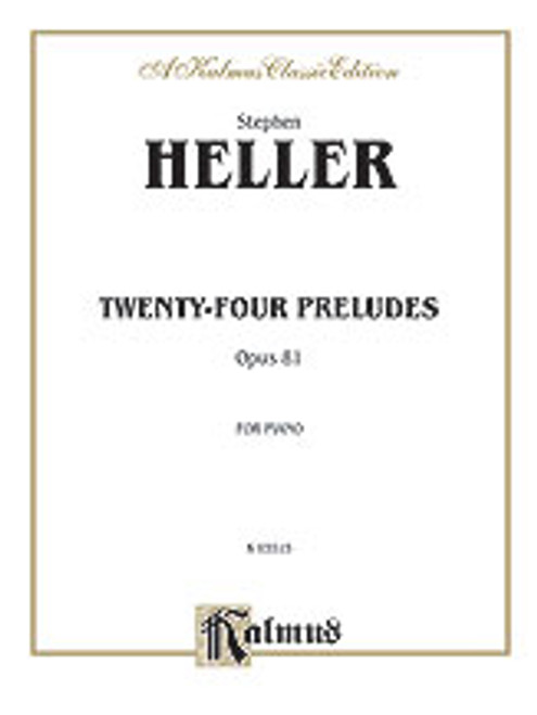 Heller, Twenty-four Preludes, Op. 81 [Alf:00-K03515]