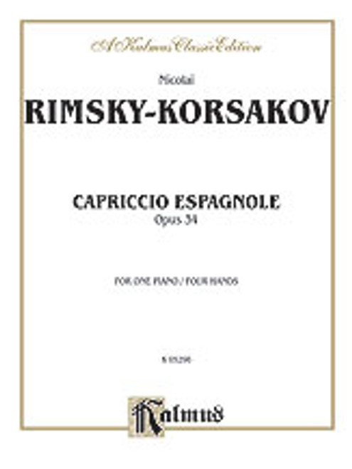 Rimsky-Korsakov, Capriccio Espagnole Piano Duet [Alf:00-K05296]