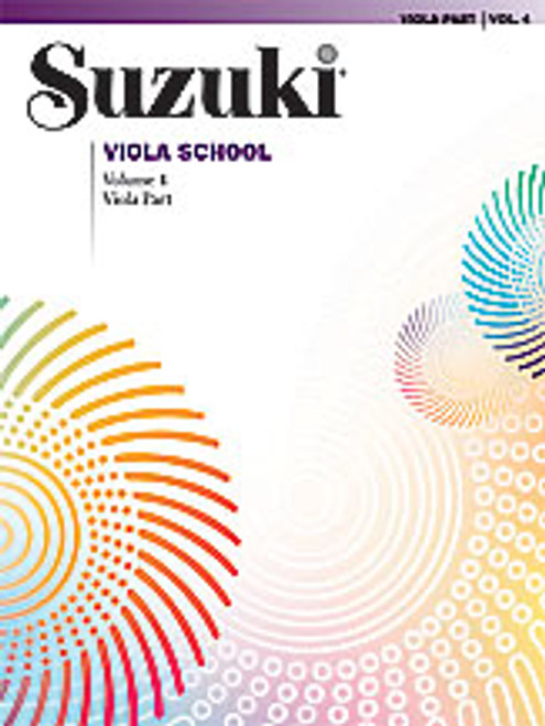 Suzuki Viola School Viola Part, Volume 4 [Alf:00-0244S]