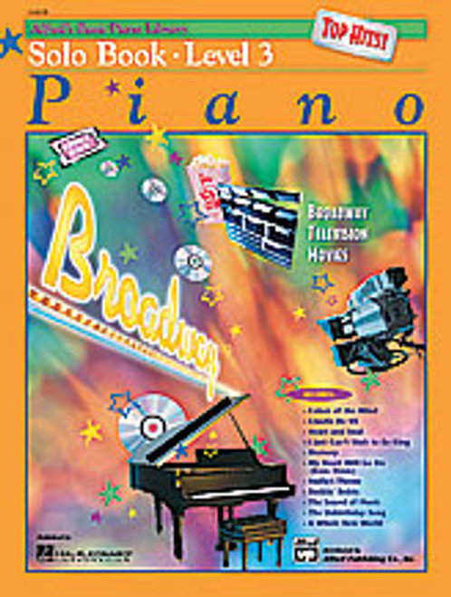 Alfred's Basic Piano Course: Top Hits! Solo Book 3  [Alf:00-16498]