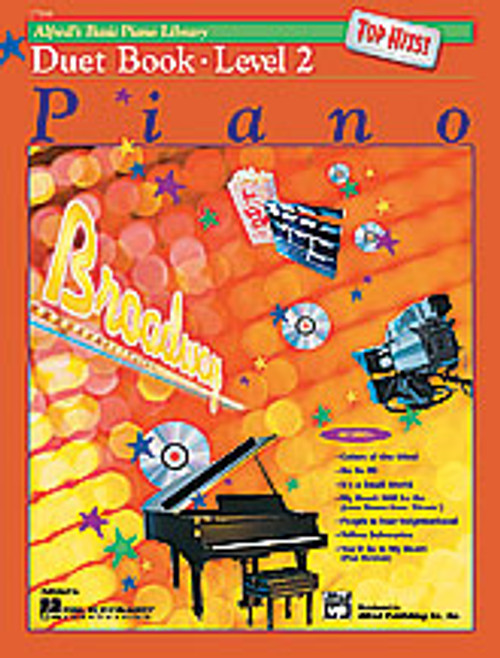 Alfred's Basic Piano Course: Top Hits! Duet Book 2 [Alf:00-17166]