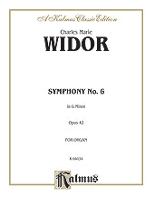 Widor, Symphony No. 6 in G Minor, Op. 42 [Alf:00-K04034]