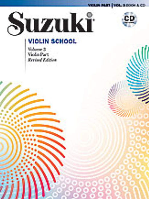 Suzuki Violin School Violin Part & CD, Volume 3 [Alf:00-28265]