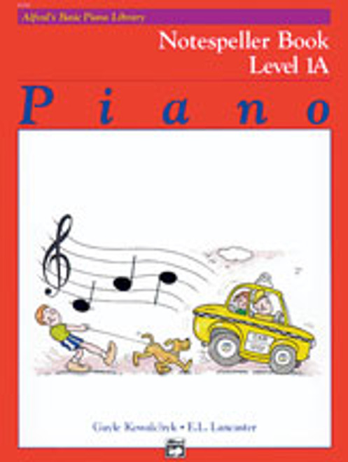 Alfred's Basic Piano Course: Notespeller Book 1A [Alf:00-6186]