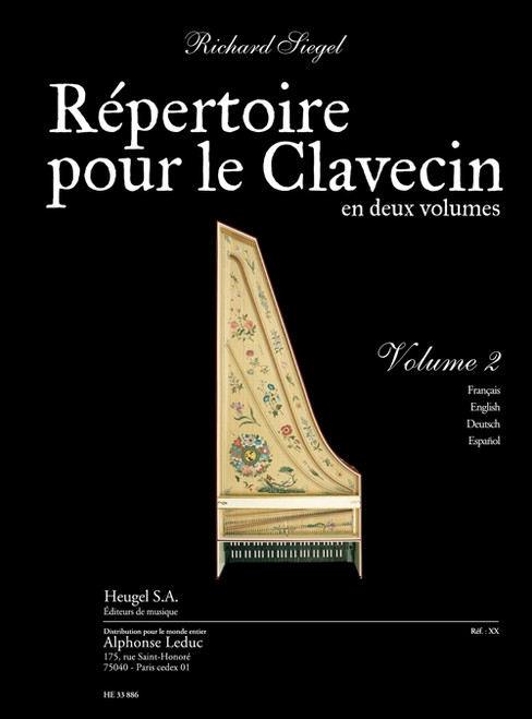 Repertoire Pour Le Clavecin [Led:HE33886]