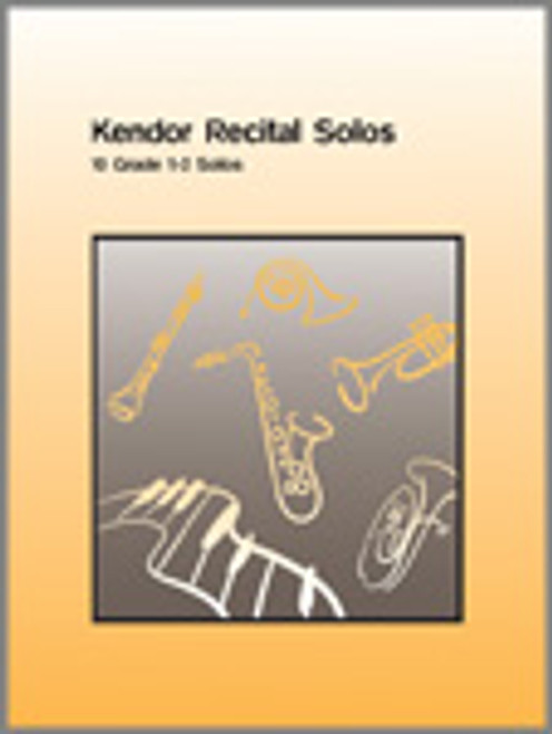 Kendor Recital Solos - Tenor Saxophone (Solo Book w/CD) [Ken:10337]