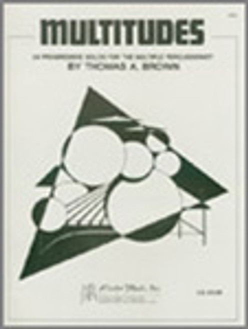 Multitudes: 24 Progressive Solos/Multiple Percussionist [Ken:13615]