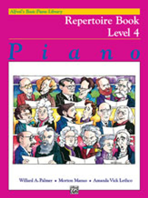 Alfred's Basic Piano Course: Repertoire Book 4 [Alf:00-6190]