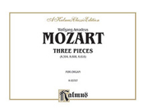 Mozart, Three Pieces  [Alf:00-K03707]