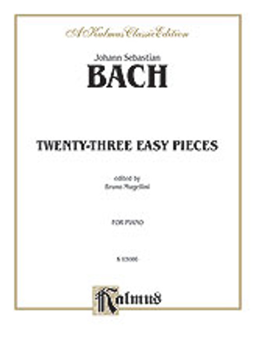 Bach, J.S. - Twenty-three Easy Pieces [Alf:00-K03086]