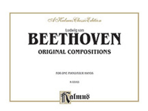 Beethoven, Original Compositions for Four Hands  [Alf:00-K03165]