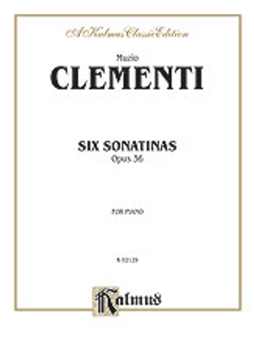Clementi, Six Sonatinas, Op. 36  [Alf:00-K02129]