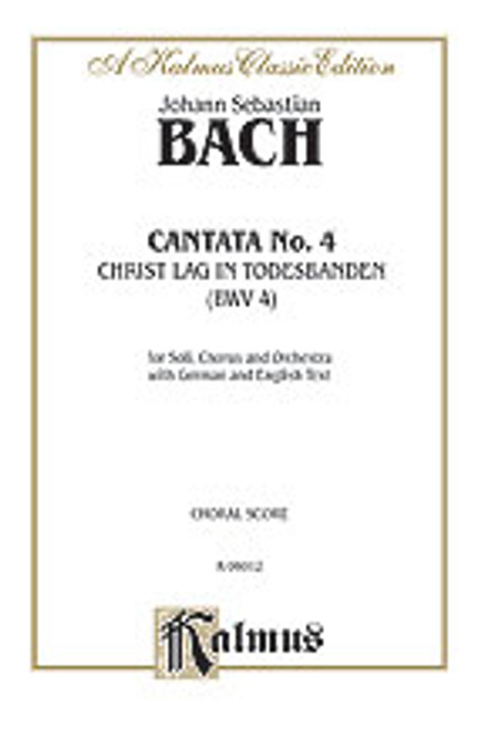 Bach, J.S. - Cantata No. 4 -- Christ lag in Todesbanden [Alf:00-K06012]