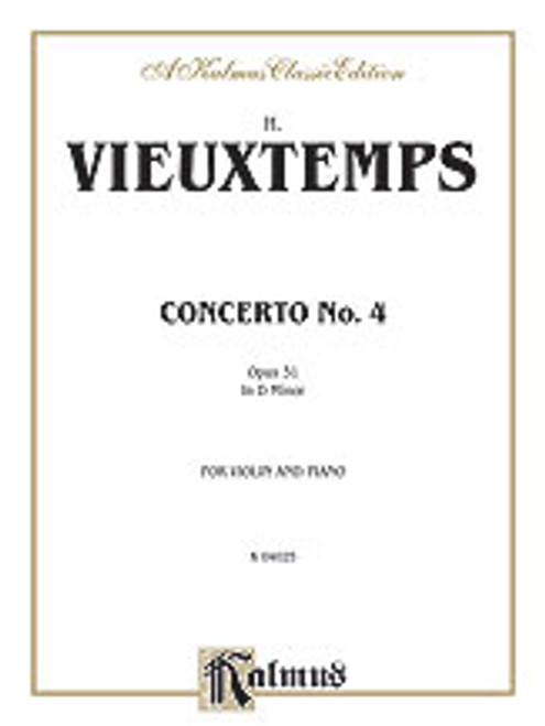 Vieuxtemps, Violin Concerto No. 4, Op. 31 [Alf:00-K04025]
