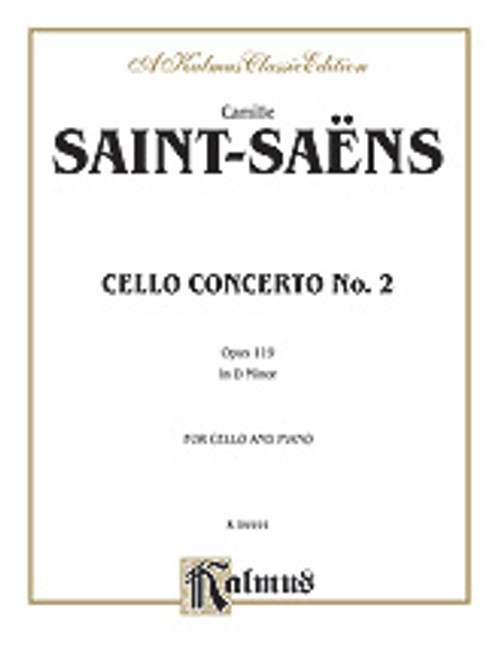 Saint-Saens, Cello Concerto No. 2, Op. 119 [Alf:00-K04444]