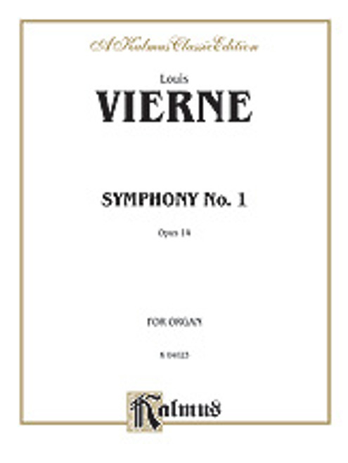 Vierne, Symphony No. 1, Op. 14 [Alf:00-K04023]