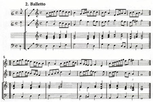 3 Correnti and Balletto - 3 scores [Mag:EML0121]