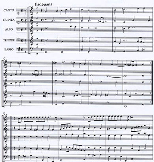 Suite 15 (Banchetto Musicale) - 5 scores [Mag:EML0147]